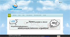 Desktop Screenshot of leo-vision.pl